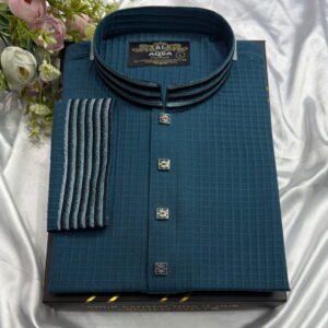 China Popcorn Petrol Blue